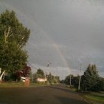 Rainbow on a Summer Day